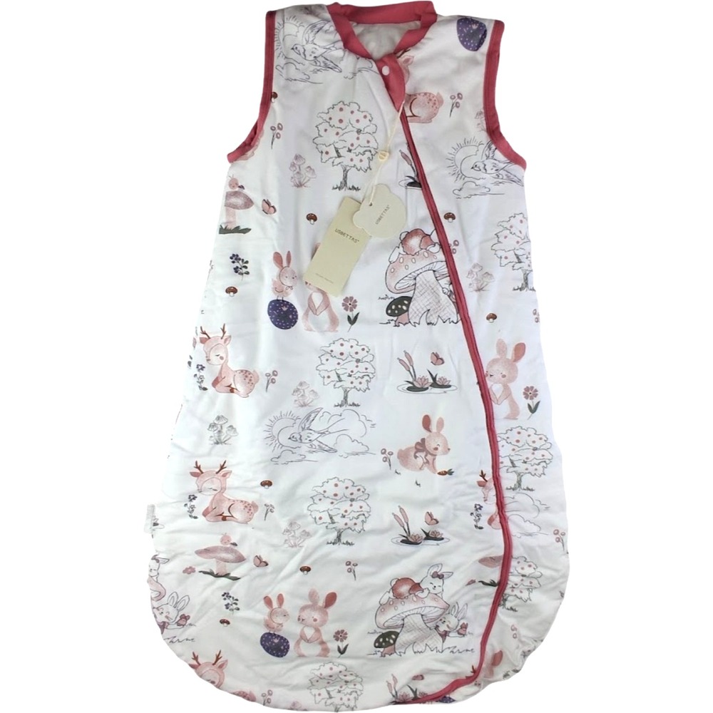 Usbettas Baby 18 24 Mos Wearable 2.5 Tog Blanket Cotton Soft Sleep Sack Pink NWT - Picture 6 of 6